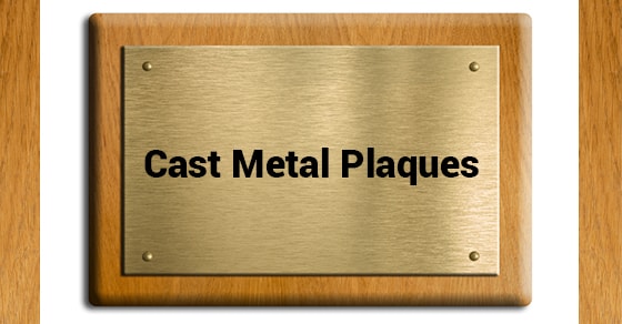 Metal Plaques