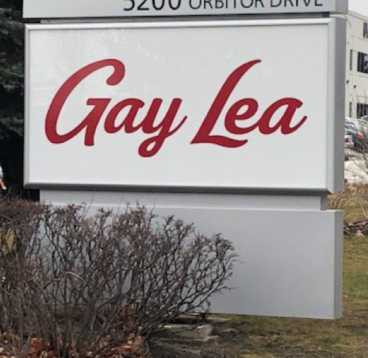 Gay Lea Pylon Sign