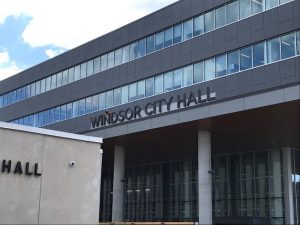 Windosr City Hall Exterior Letters
