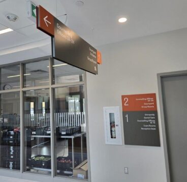 directional signs and directories