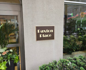 Plaques page – Paxton Place Bronze Plaque (1)