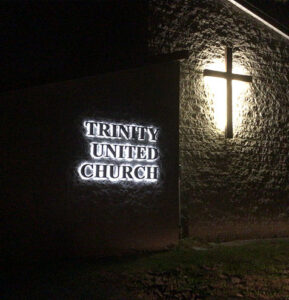 Illuminated Church Cross