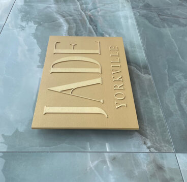 Custom Brass Plaque