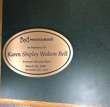 Outdoor Memorial Plaque