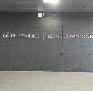 Letter signage